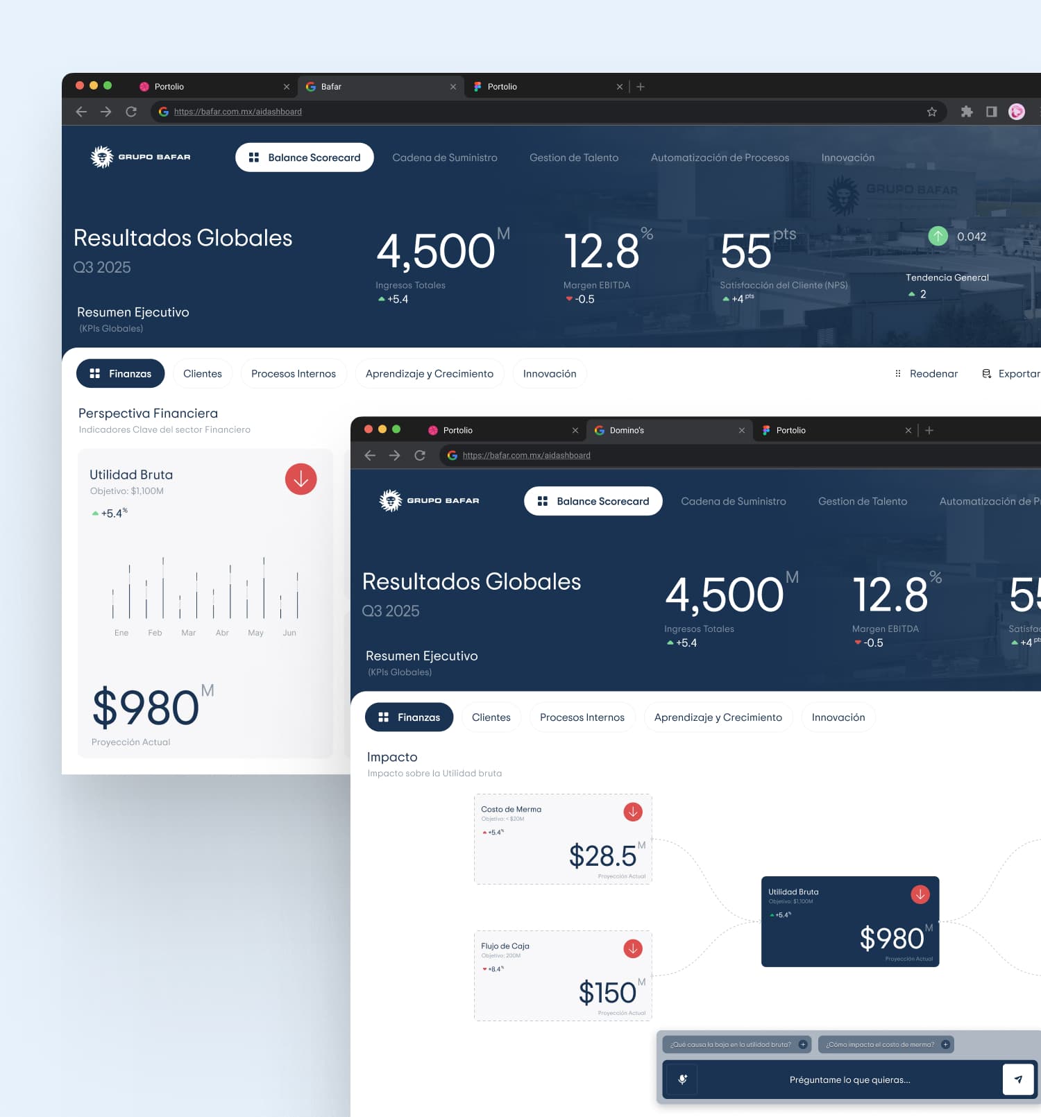 Bafar AI Dashboard gallery 1